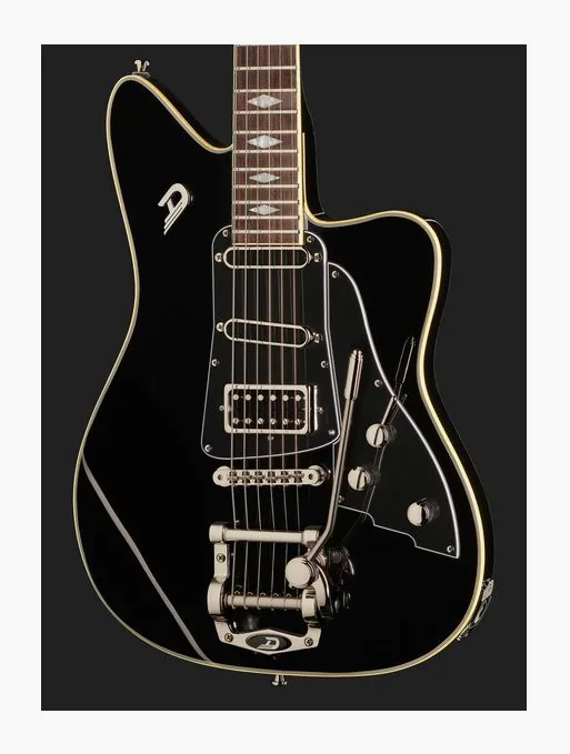 Duesenberg Paloma Black, cuerpo y acabado en primer plano