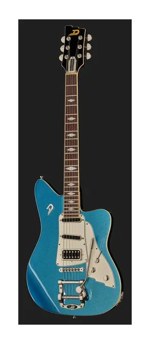 Duesenberg Paloma CTB, selector de pastillas y jack de salida
