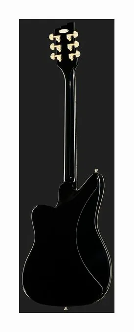 Duesenberg Paloma Custom Black, cuerpo y acabado en primer plano