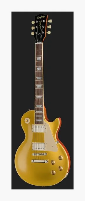 Epiphone 1957 Les Paul Goldtop DG, pala con clavijeros y logotipo