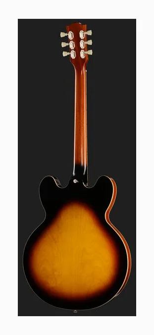 Epiphone 1962 ES-335 Reissue Vintage Bu, vista trasera del cuerpo