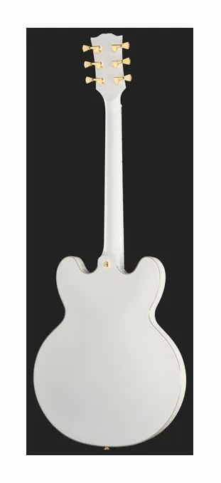 Epiphone Alex Lifeson 1976 ES-355 Re AW, pala con clavijeros y logotipo
