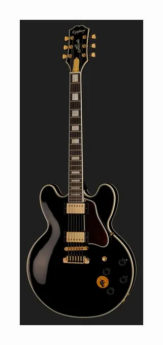 Epiphone B.B. King Lucille, selector de pastillas y jack de salida