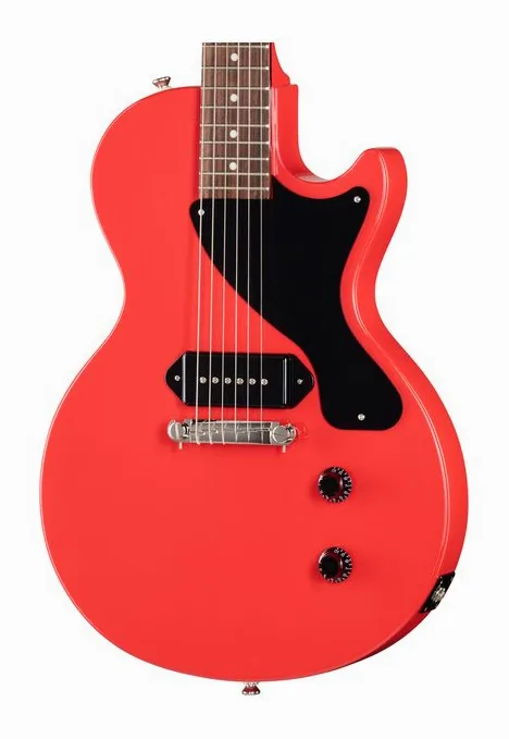 Epiphone Billie Joe Armstrong LPJ RR, cejuela y primeras posiciones del diapasón