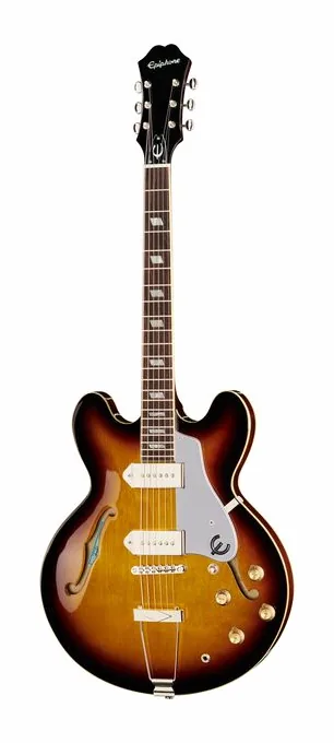 Epiphone Casino Vintage Sunburst visto de frente