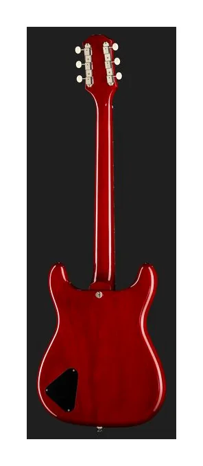 Epiphone Coronet Cherry, pastillas y mandos de control