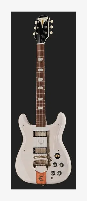 Epiphone Crestwood Custom Cherry, puente y clavijeros de afinación