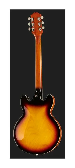 Epiphone ES-339 Vintage Sunburst, pala con clavijeros y logotipo
