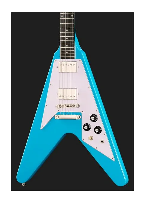 Epiphone Flying V Custom Futura QuiS, pastillas y mandos de control