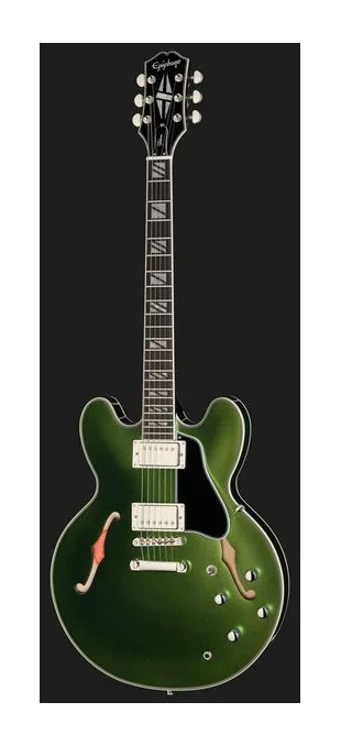Epiphone Futura ES-355 Firestorm Shift, selector de pastillas y jack de salida