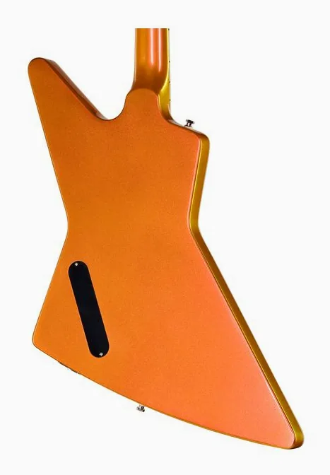 Epiphone Futura Explorer Custom DS, cejuela y primeras posiciones del diapasón