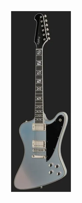Epiphone Futura Firebird Custom QS, cuerpo y acabado en primer plano
