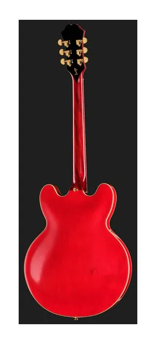 Epiphone Gem Archer Sheraton Mbilt CR, mástil y diapasón vistos de lado