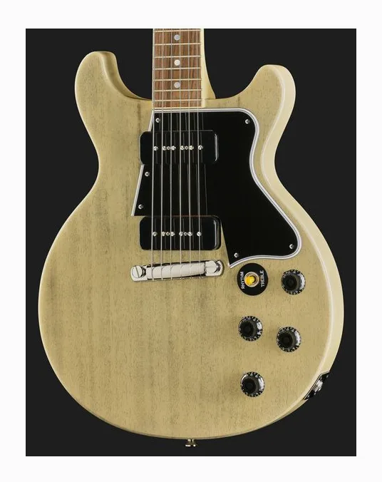 Epiphone IGC 1960 LP Special DC R CR, cejuela y primeras posiciones del diapasón