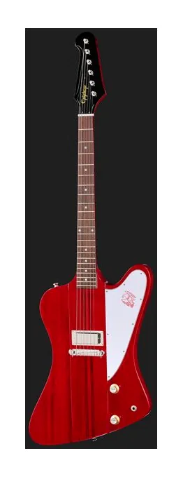 Epiphone IGC 1963 Firebird I Re Cherry, curvas del cuerpo vistas desde arriba