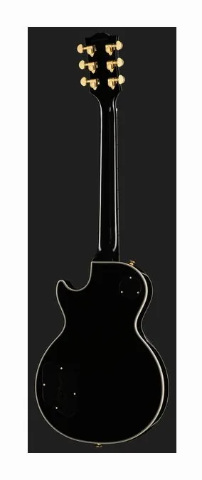 Epiphone IGC Les Paul Custom AS, cejuela y primeras posiciones del diapasón