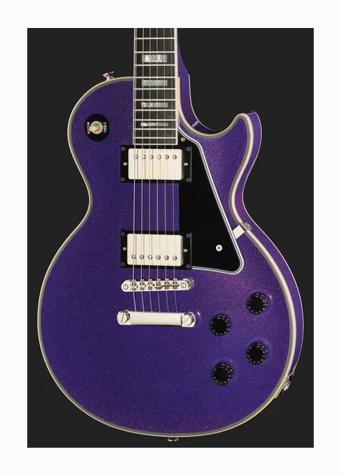 Epiphone IGC Les Paul Custom AS, selector de pastillas y jack de salida