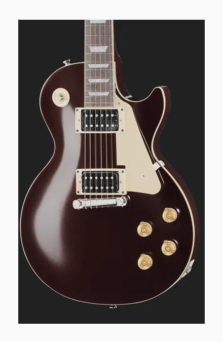 Epiphone Jeff Beck Oxblood 1954 LesPaul, cejuela y primeras posiciones del diapasón