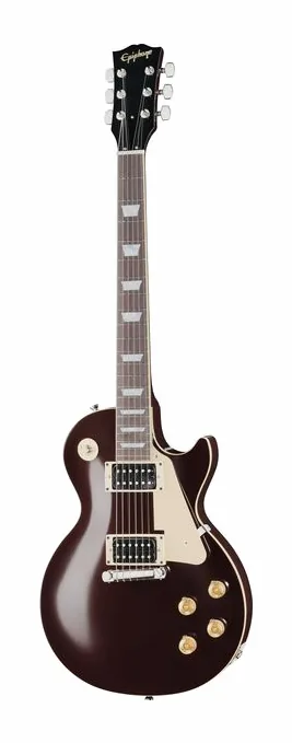 Epiphone Jeff Beck Oxblood 1954 LesPaul fotografiado de frente
