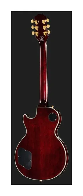 Epiphone Jerry Cantrell Wino LP Custom, puente y clavijeros de afinación
