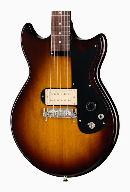 Epiphone Joan Jett Olympic Special VSB, perfil lateral del cuerpo
