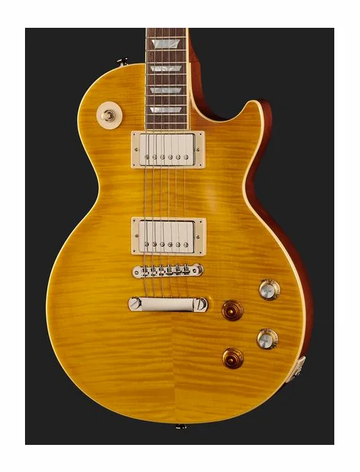 Epiphone Kirk Hammett "Greeny" LP Std., pala con clavijeros y logotipo