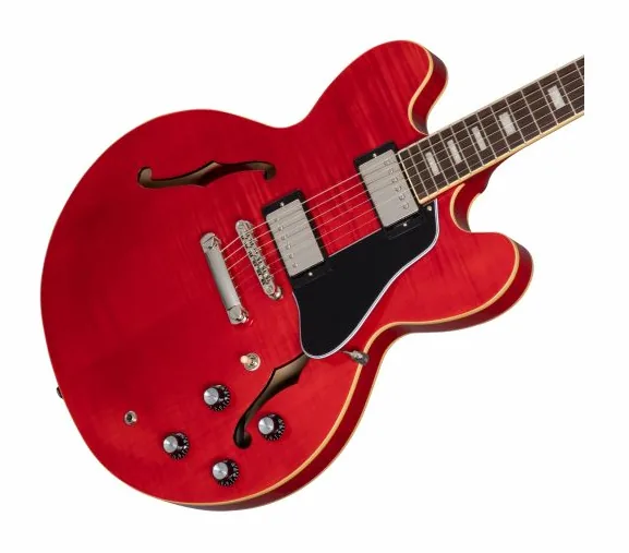 Epiphone Marty Schwartz ES-335 SC, puente y clavijeros de afinación