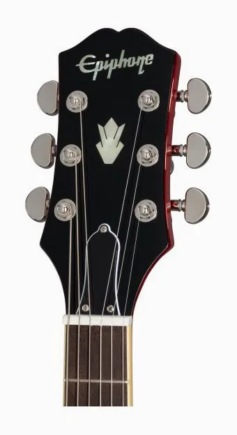 Epiphone Marty Schwartz ES-335 SC, pala con clavijeros y logotipo
