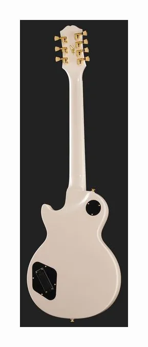 Epiphone Matt Heafy LP Cust. 7 Bone Wh., pala con clavijeros y logotipo