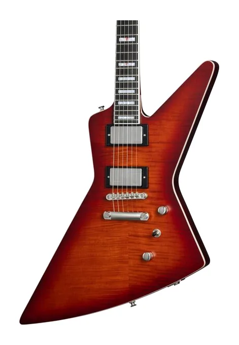 Epiphone Prophecy Extura AJBM, selector de pastillas y jack de salida