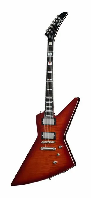 Epiphone Prophecy Extura ABTB en primer plano frontal