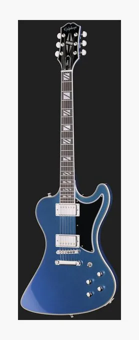 Epiphone RD Custom Futura Twilight Shif, curvas del cuerpo vistas desde arriba