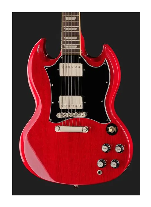 Epiphone SG Standard EB IBG, curvas del cuerpo vistas desde arriba