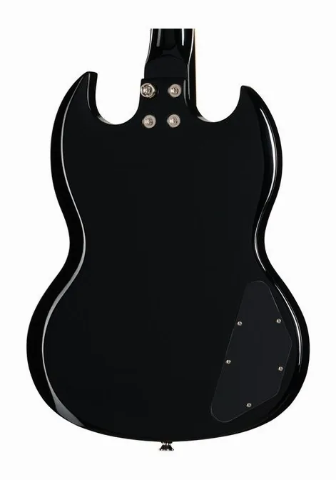 Epiphone SG Tribute Plus VS LH, selector de pastillas y jack de salida