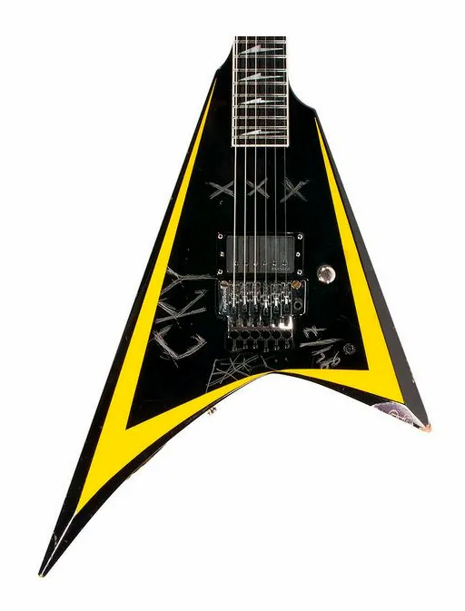 ESP Alexi Arrow Head Legacy, selector de pastillas y jack de salida