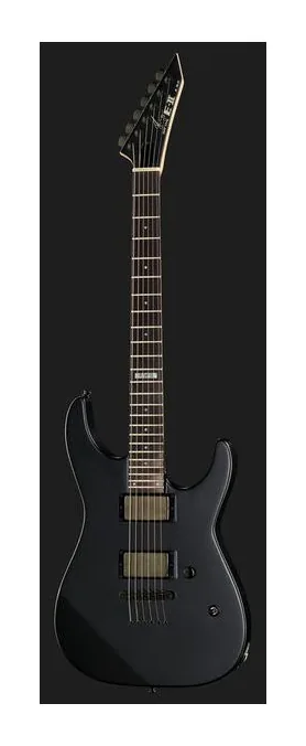 ESP E-II Eclipse QM RDB, mástil y diapasón vistos de lado