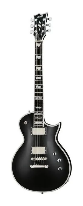 ESP E-II Eclipse BB BLKS en primer plano frontal