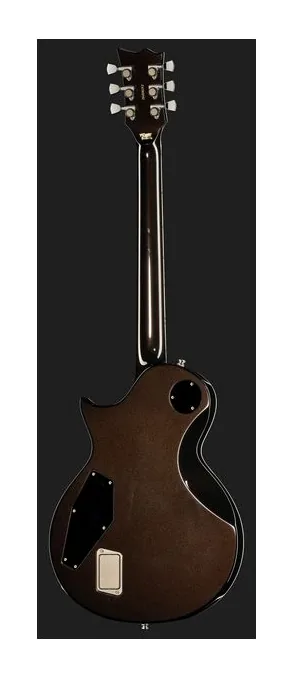ESP Eclipse Custom Tiger Eye SB, puente y clavijeros de afinación
