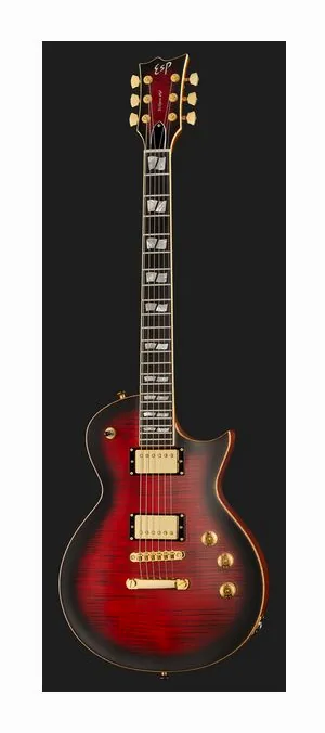 ESP Eclipse FM SD STBLKCSB, vista trasera del cuerpo