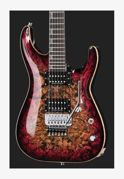 ESP Horizon FR CTM BM Reptile Red, vista trasera del cuerpo