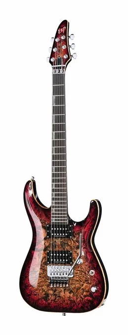 ESP Horizon FR CTM BM Reptile Red en primer plano frontal