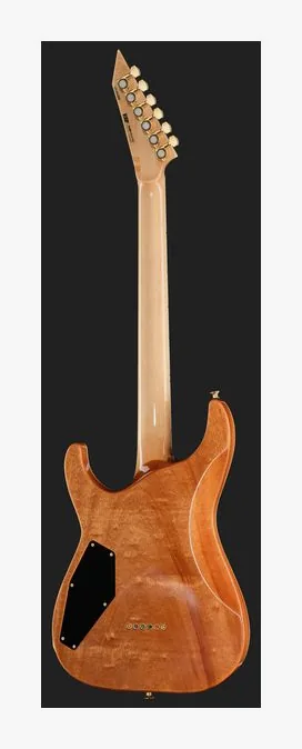 ESP HORIZON II FM Dark Lime Burst, vista trasera del cuerpo