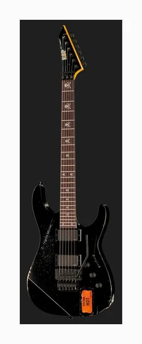 ESP KH-2 Neck Thru CTM, cejuela y primeras posiciones del diapasón