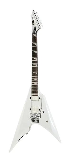 ESP LTD Arrow-1000 CARS Fluence encuadrado de frente sobre fondo neutro