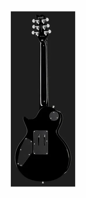 ESP LTD AS 1FRFM BLKAQSB, mástil y diapasón vistos de lado