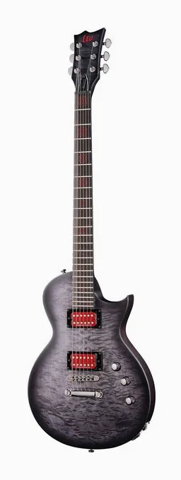 ESP LTD BB-600 Baritone Signature en primer plano frontal