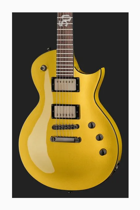 ESP LTD EC-10 BLK, curvas del cuerpo vistas desde arriba