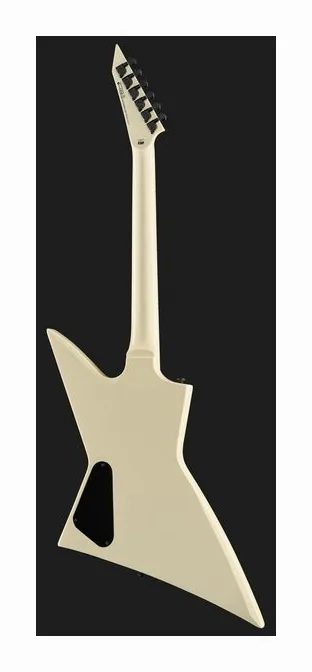 ESP LTD EX-200 Olympic White, mástil y diapasón vistos de lado