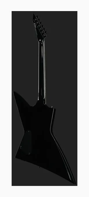 ESP LTD EXL Black Metal II, selector de pastillas y jack de salida