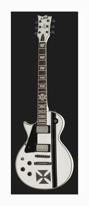 ESP LTD Iron Cross LH SW, mástil y diapasón vistos de lado